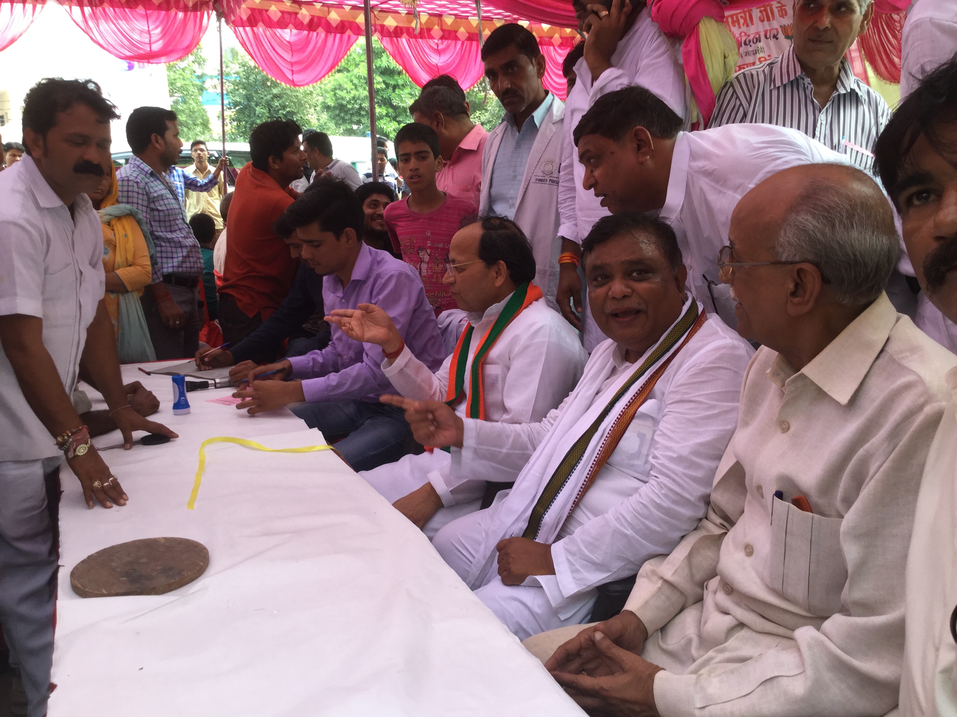 Arun Singh Free Eye Checkup Camp on Narendra Modi Birthday